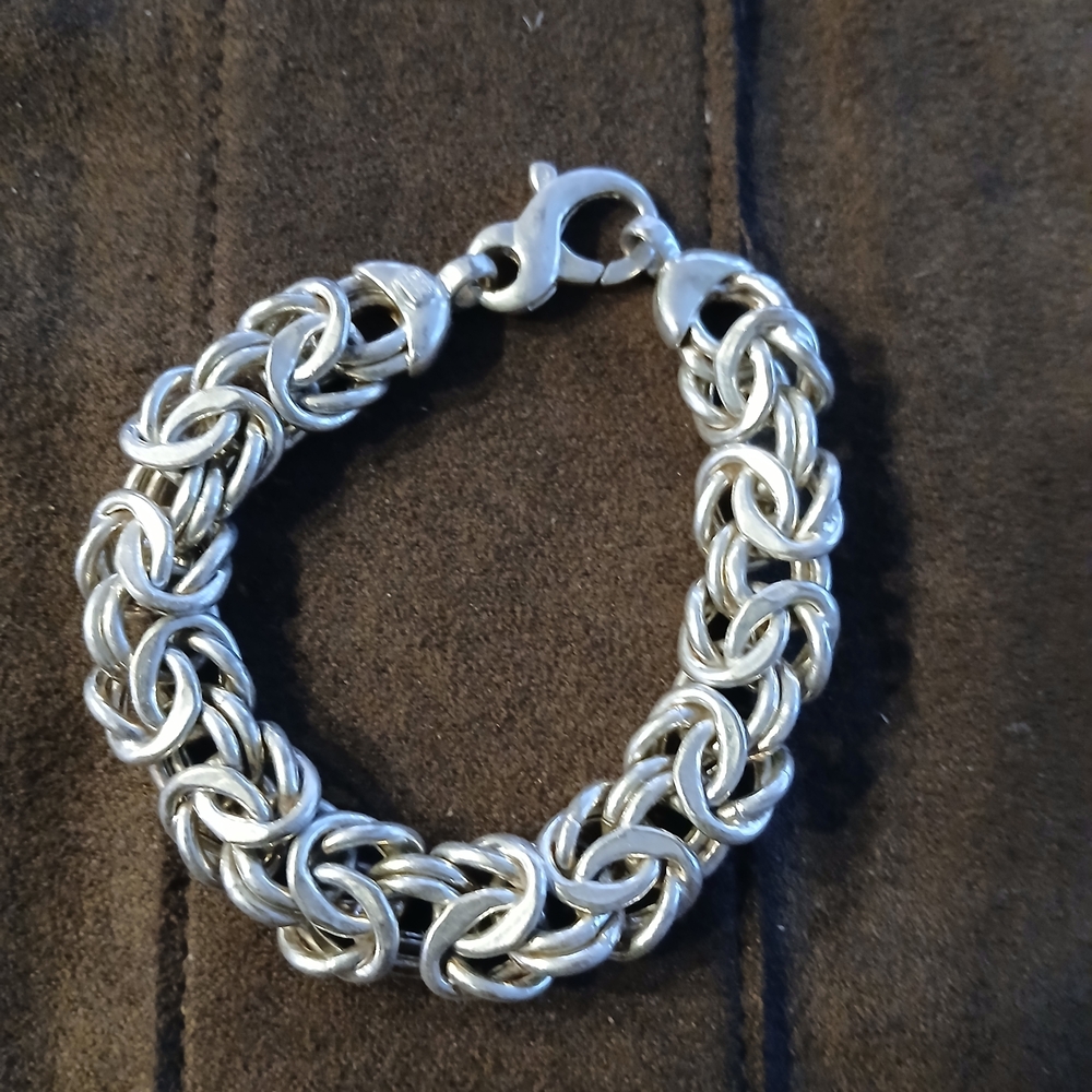 Milor Silver Chain Link Bracelet